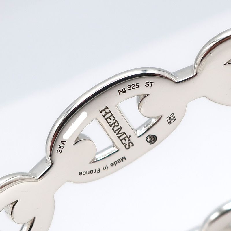 Hermes Chaine D'ancre Double Bracelet ST Silver - Ag925 Accessories -