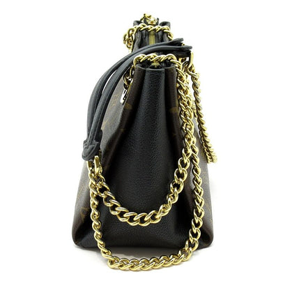 Louis Vuitton Scuff N' BB M43775 Monogram Women's Shoulder Bag Brown Excellent