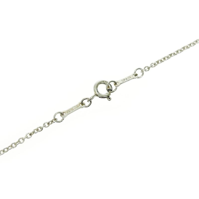 Tiffany & Co Tiffany & Co Silver Elsa Peretti Open Heart Necklace 6.8g 925