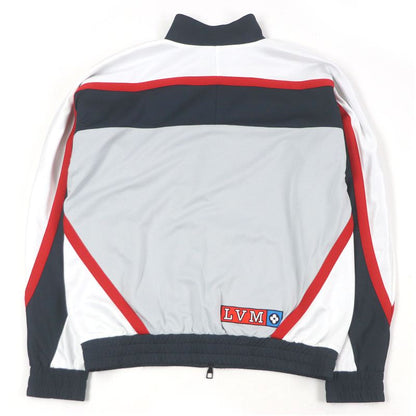 Louis Vuitton 2022 Embellished LV Graphic Hockey Track Blouson Jacket Jersey