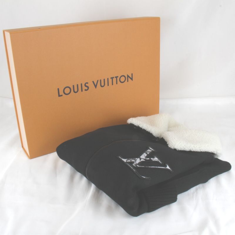Louis Vuitton Shearling Collar Blouson Rm241m ZLL Hqn10w Blouson Wool
