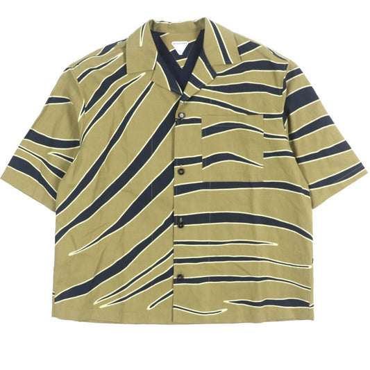  Bottega Veneta 2023 744330 Total Pattern Short Sleeve Short