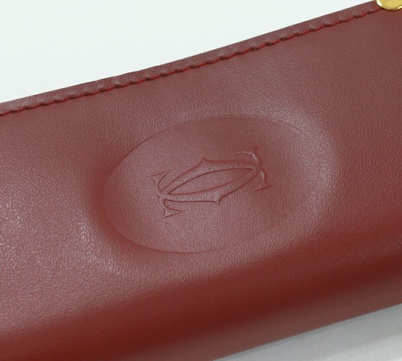 Cartier 4-ribbon Key Case Must Line Calf Bordeaux