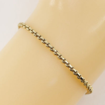 [dior] Christian Dior Vintage Gold Plated Ladies 4.7g Bracelet