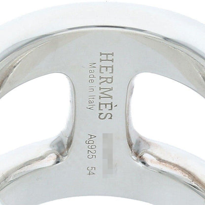 Hermes Osmose GM Osmose GM Silver Ring Men's 54 13