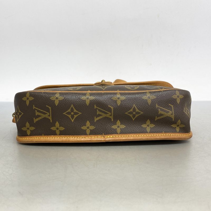Louis Vuitton Shoulder Bag Monogram Giveshiere PM M42248 Brown Ladies