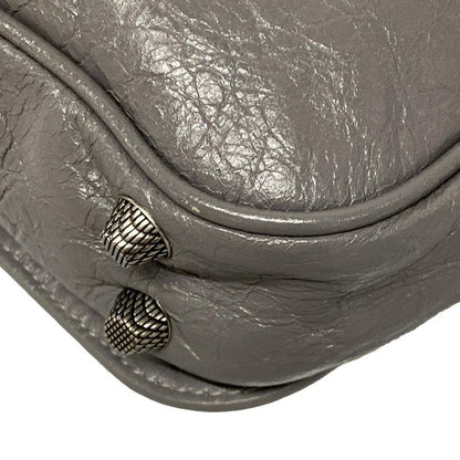 Balenciaga Shoulder Bag Lucagore XS 719082 Dark Grey Leather
