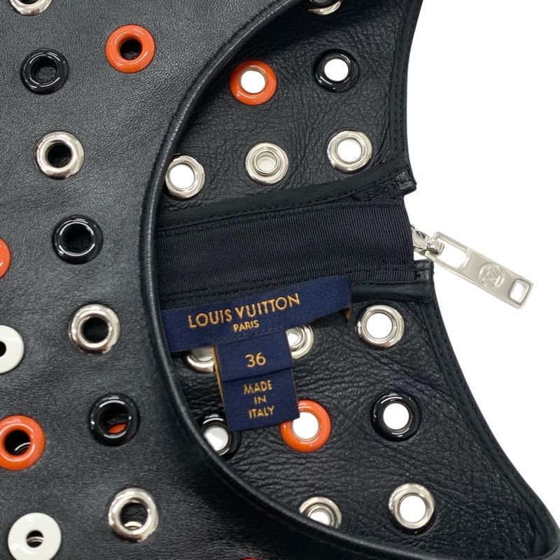 Louis Vuitton Dress Wool Black