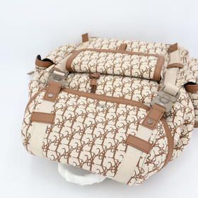 Christian Dior×travis Scott Oblique Clique 21-bo-1221 Beige