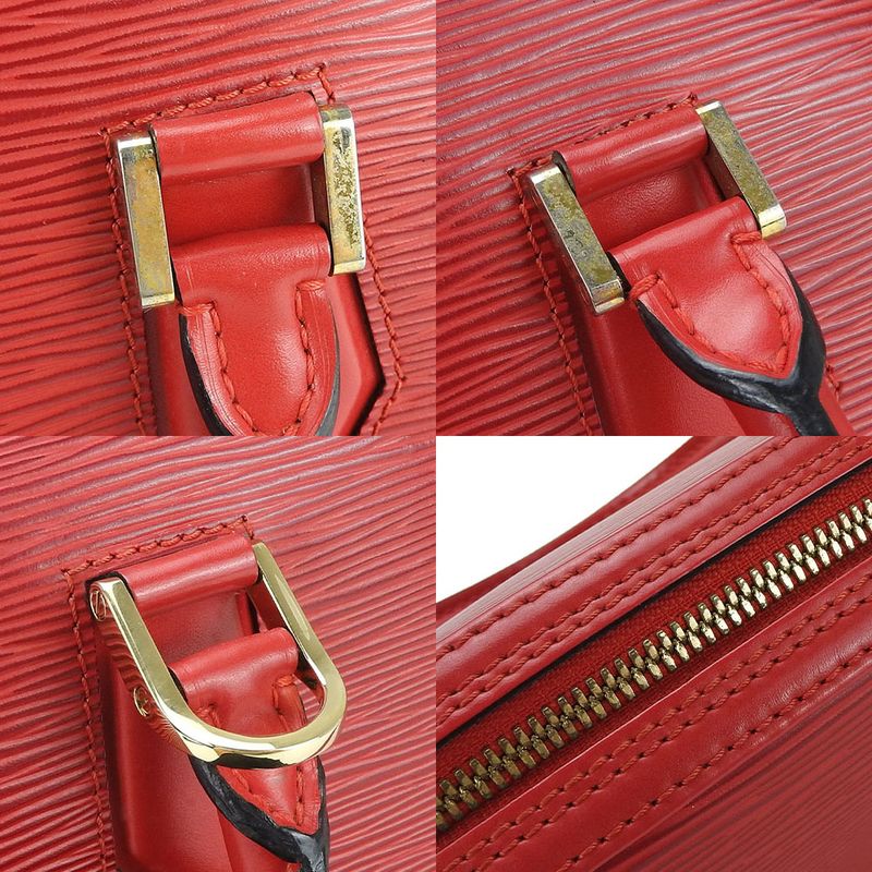 Louis Vuitton Handbag Jasmine M52087 Epi Leather Red Castilian Red Gold