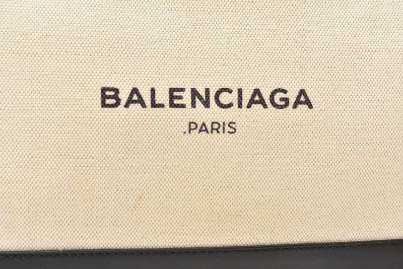 Balenciaga Clutch Bag Second Bag Balenciaga NAVY CLIP Navy Clip Pouch Canvas