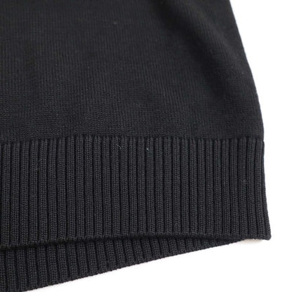 Celine Triomphe V-Neck Wool Knit Vest 2adck823y.38no Black XS