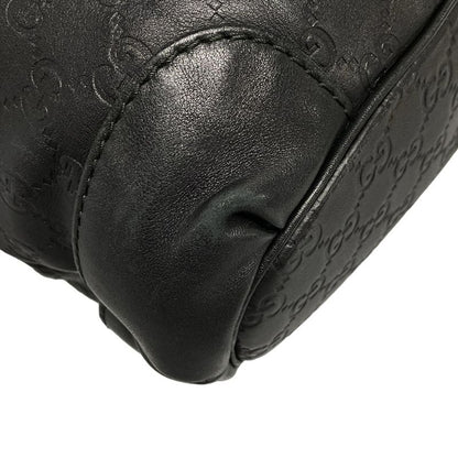 Gucci Handbag Sookie Stripe Line 247902 Black Leather