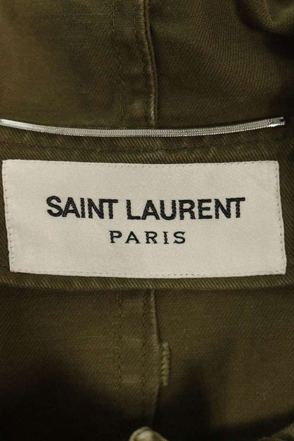 Saint Laurent Paris 14SS 337875 Ym33n Tail Military Mod Coat Men's 44