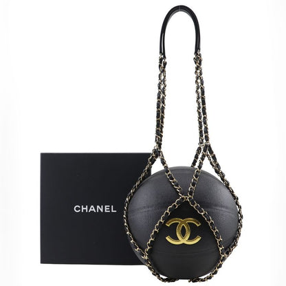 Chanel Basketball Black Rubber Black/gold _ Miscellaneous