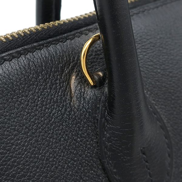 Hermes 2-Way Bag Bolide 1923 30 Taurillon Nobillo Black Gold Hardware Black a