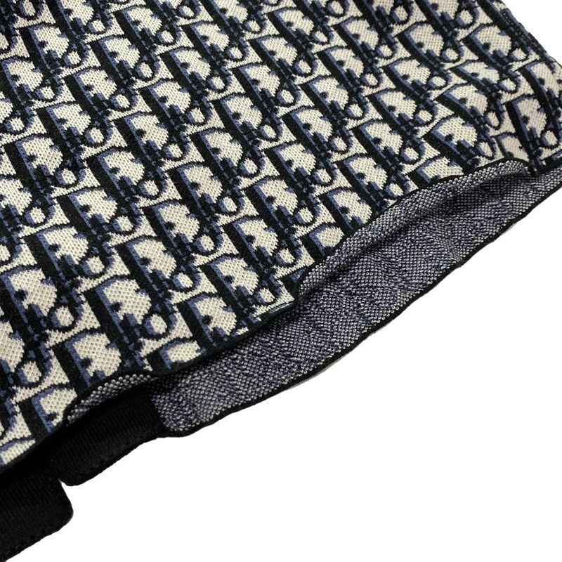 Dior/christian Dior Long Sleeve Shirt Size S Men's - Black X Ivory X Navy