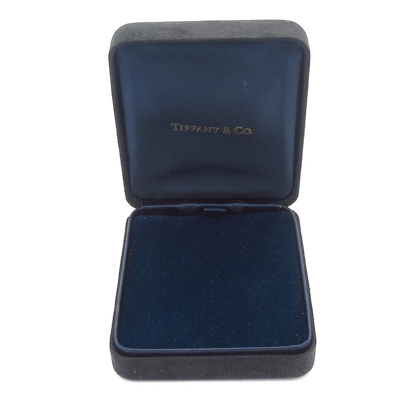 Tiffany & Co Necklace Open Teardrop 18K Yellow Gold