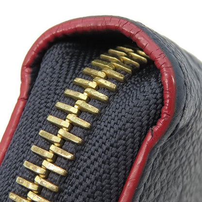 Louis Vuitton Long Wallet Zippy Wallet Monogram Empreinte Marine Rouge Gold