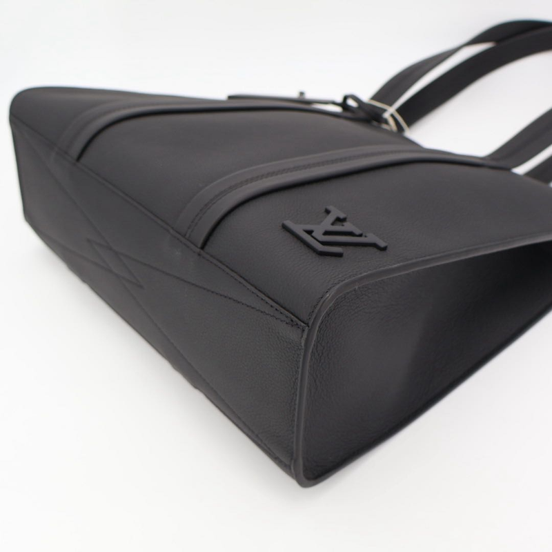 Louis Vuitton Aerogram Take Off Tote Leather Tote Handbag