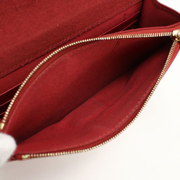 Fendi Bug's Eye 8m0346 Chain Wallet Leather Women