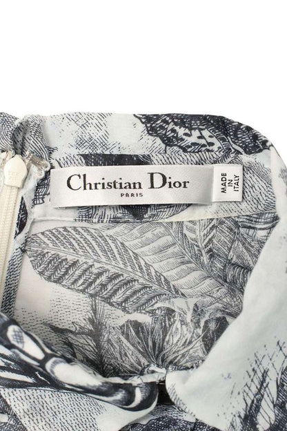 Christian Dior Toile De Jouy All Over Dress Women