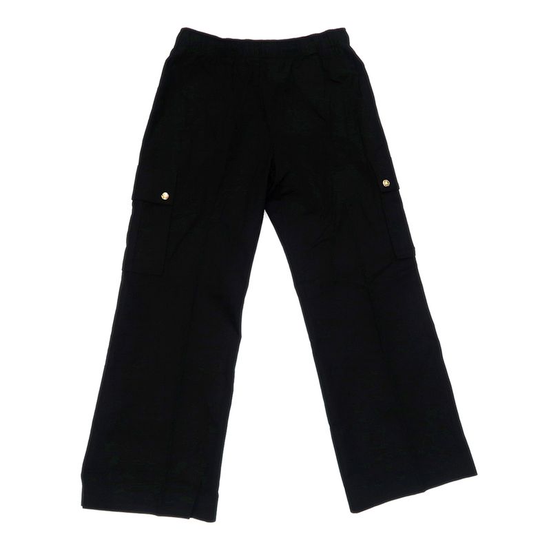 Celine Cargo Pants 2p99a547z 38NO 36 Size Black Gold Hardware Women's
