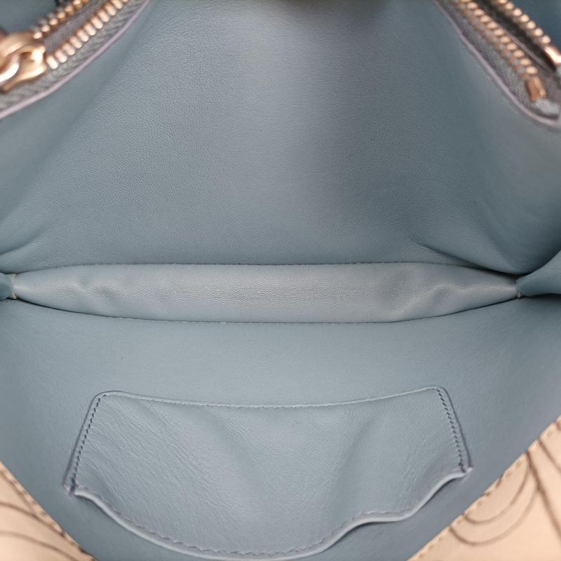 Prada Rabbit Print Multicolor Leather 62 D