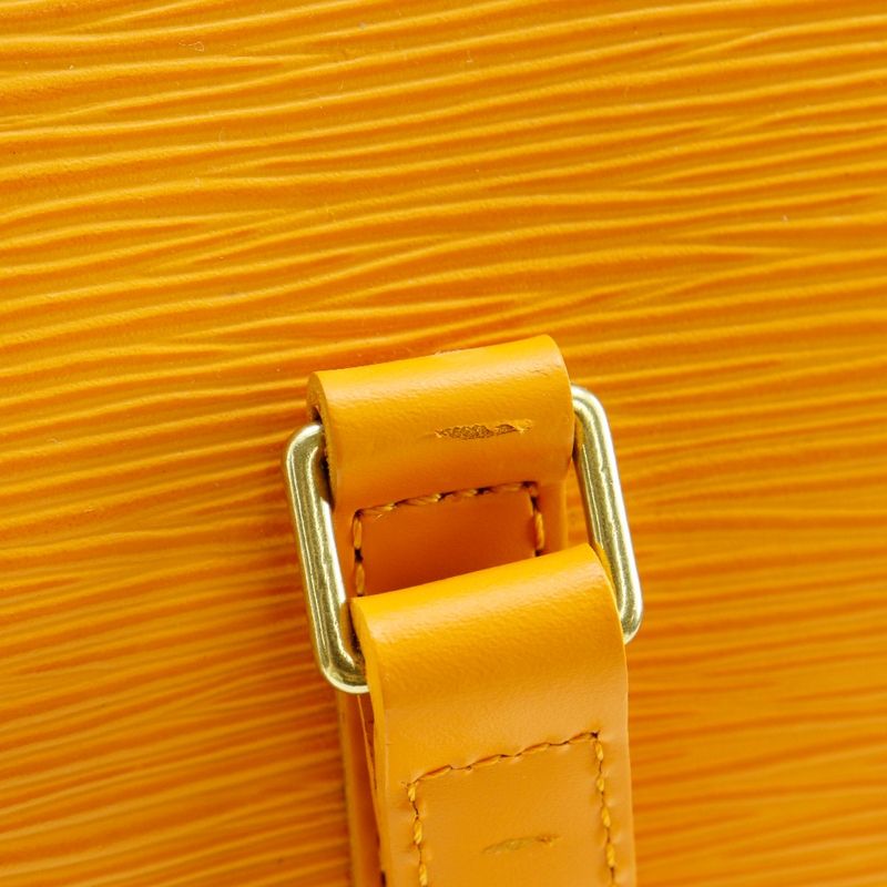 Louis Vuitton Soufflot M5222h Epi Leather Mandarin Orange Mi0053 Ladies Handbag