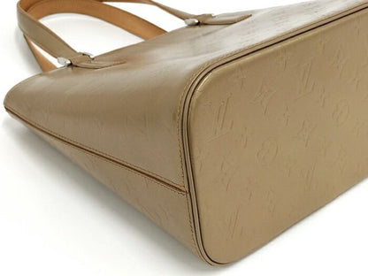 Louis Vuitton Stockton Tote Bag Monogram Matte Ambre M55117