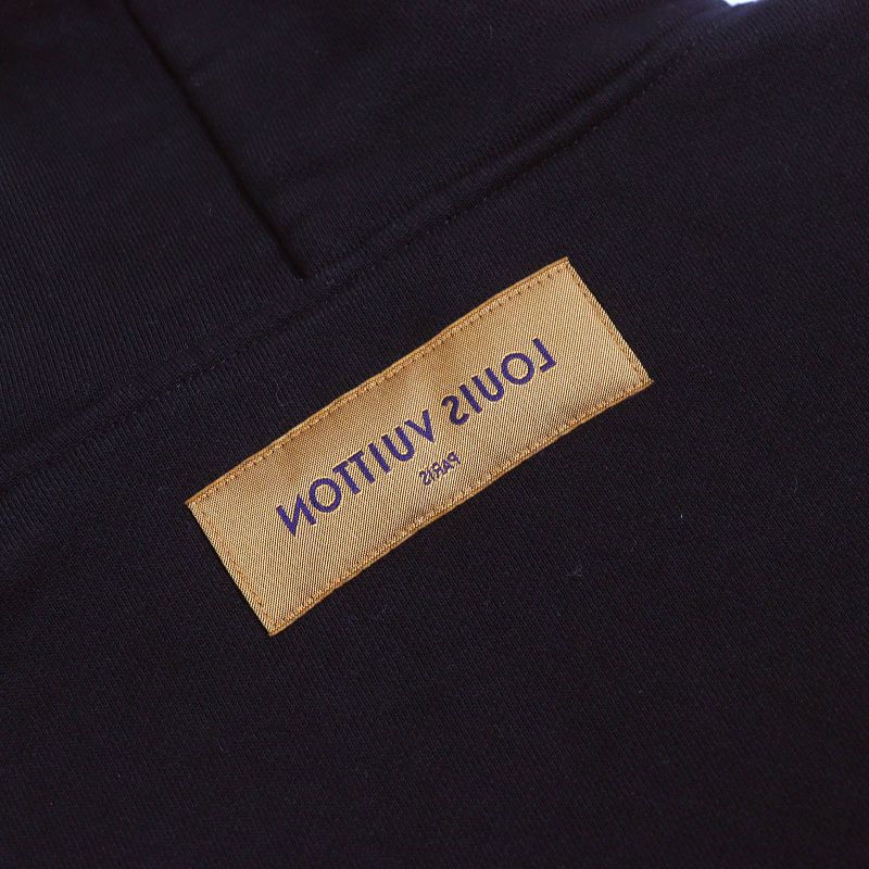 Louis Vuitton 21SS Staples Edition 100% Cotton Logo Hardware Pullover Hoodie