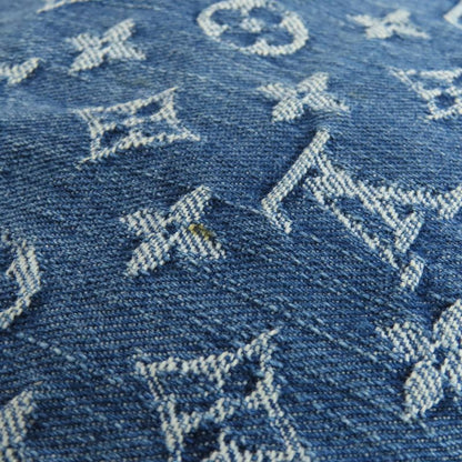 Louis Vuitton M95018 Flat Shopper Tote Bag Monogram Denim Women