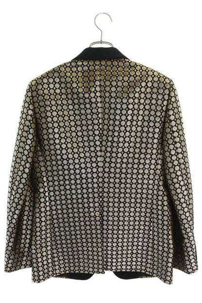 Celine 2v094858e Jacquard Lurex Jacket Men's 48