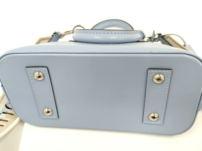 Louis Vuitton Alma BB 2WAY Handbag Epi Leather Blue Nuage M59345