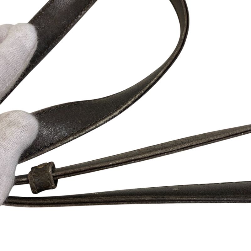 Celine Triomphe Macadam Pochette Vintage Crossbody Shoulder Bag Oblique