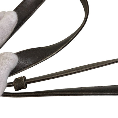 Celine Triomphe Macadam Pochette Vintage Crossbody Shoulder Bag Oblique