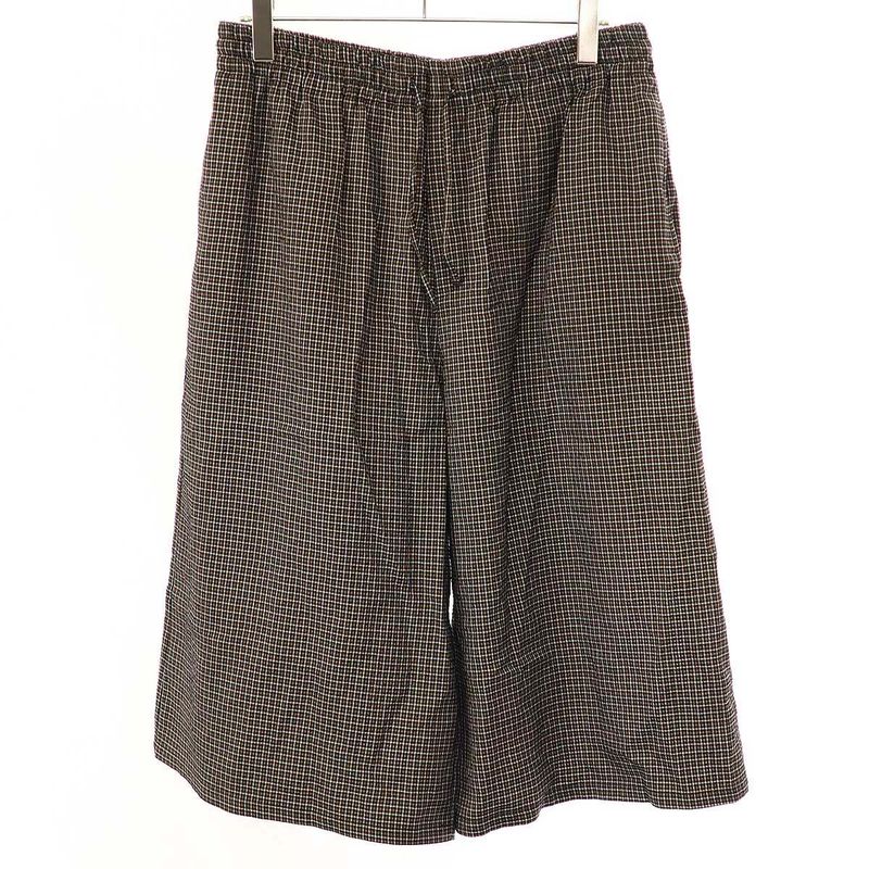 Loewe Paula's Ibiza Loewe Paula's Ibiza 25ss Micro Check Cotton Linen Draw String