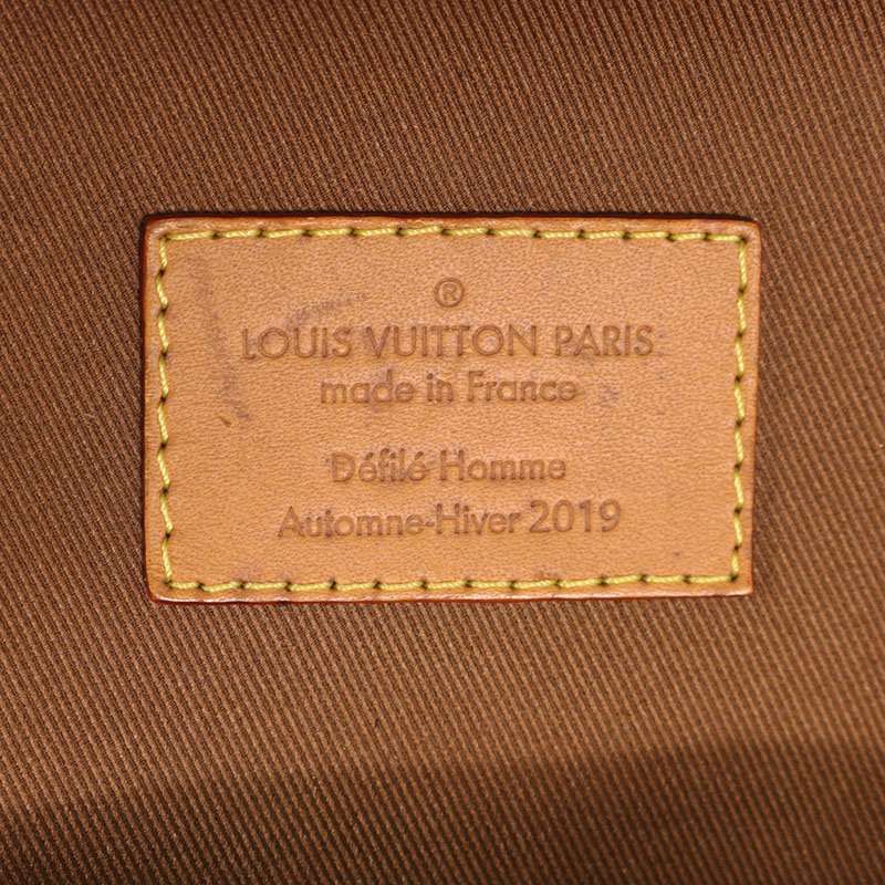 Louis Vuitton M44752 Soft Trunk Backpack Monogram Leather Backpack Men PM