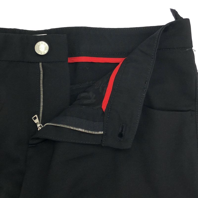 Prada Sport 2008 Zip Hem Slack Pants Black 40