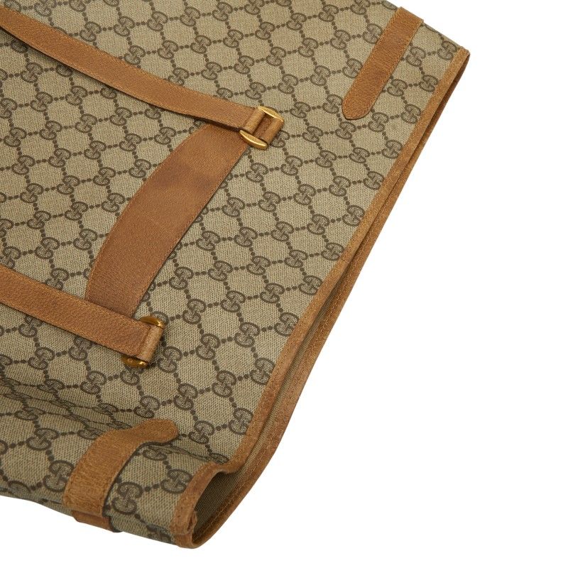 Gucci GG Supreme 3902061 Brown PVC Leather Women's Gucci