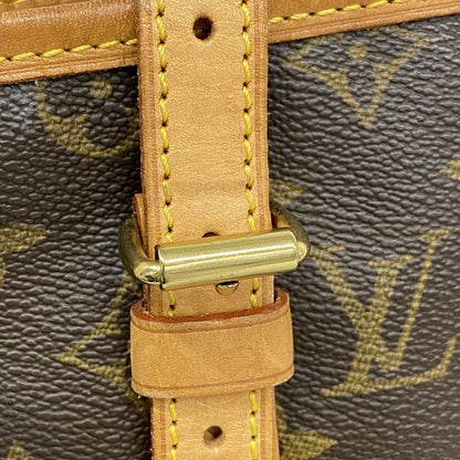 Louis Vuitton Tote Bag Monogram Bucket GM M42236 Brown Ladies