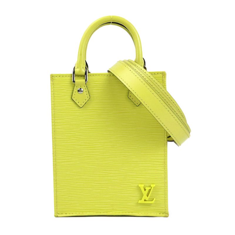 Louis Vuitton Crossbody Shoulder Bag Handbag Epi Petite Sac Pla