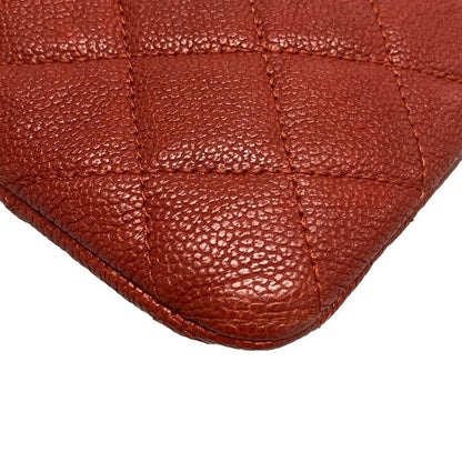 Chanel Clutch Bag Boy Chanel/matelasse Red Vintage Silver Hardware