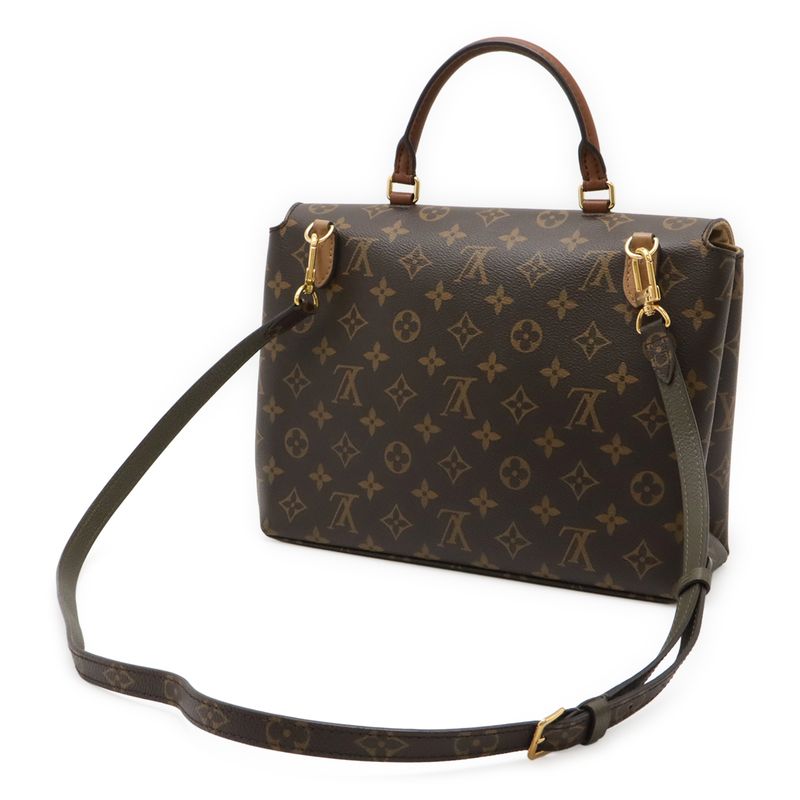 Louis Vuitton Monogram Marignan Handbag 2WAY Shoulder Bag Crossbody Leather