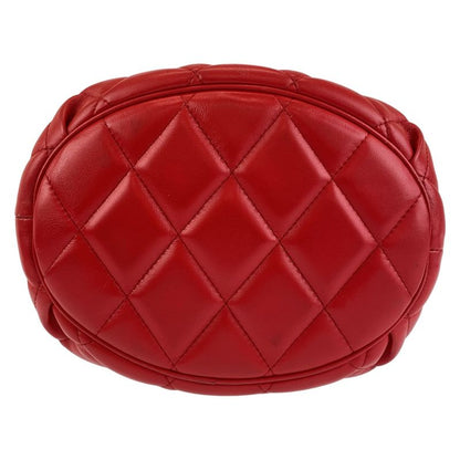 Balenciaga B Bucket Bag Red 600327 Shoulder Bag Handbag 2way Women 504527