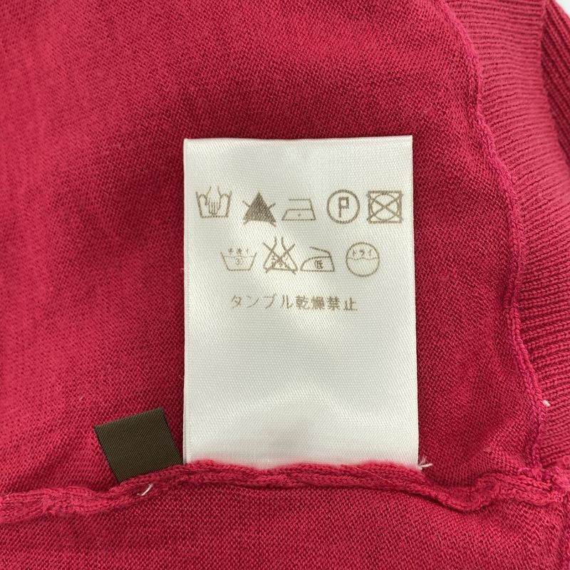 Loewe - Cut-out Summer Knit Sweater - S - Bordeaux - Women