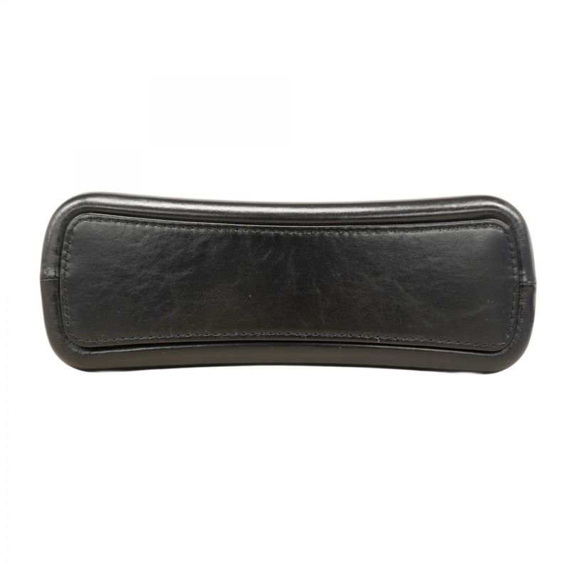 Chanel Shoulder Bag Gabrielle De Leather Black Gold/silver Hardware Women