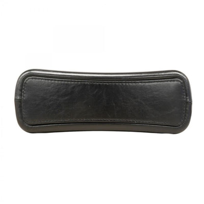 Chanel Shoulder Bag Gabrielle De Leather Black Gold/silver Hardware Women