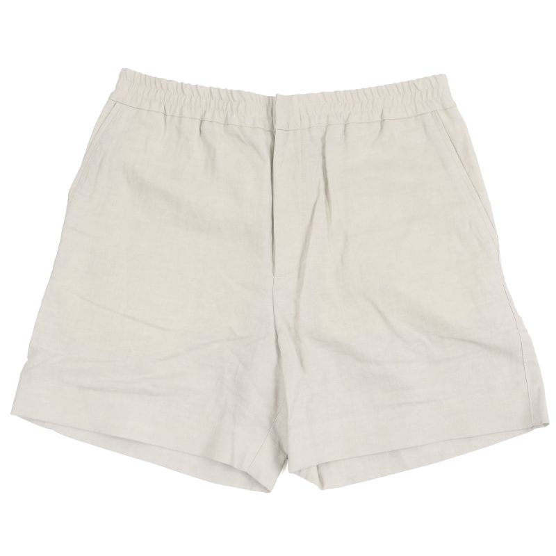 Fendi 2021 Fb0779 Linen Blend Logo Embroidery Embroidered Shorts Kinari 50