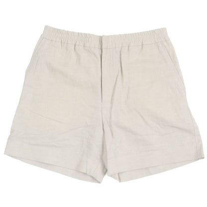 Fendi 2021 Fb0779 Linen Blend Logo Embroidery Embroidered Shorts Kinari 50
